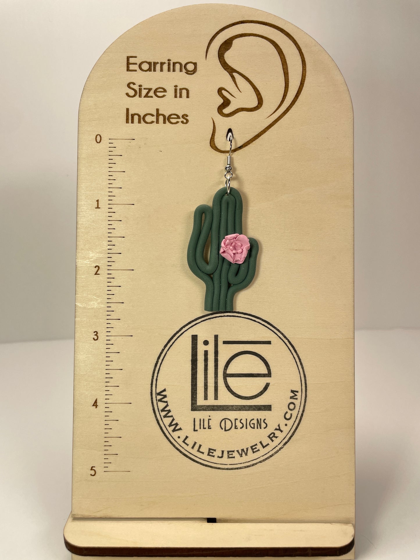 Large cactus pink flower dangles