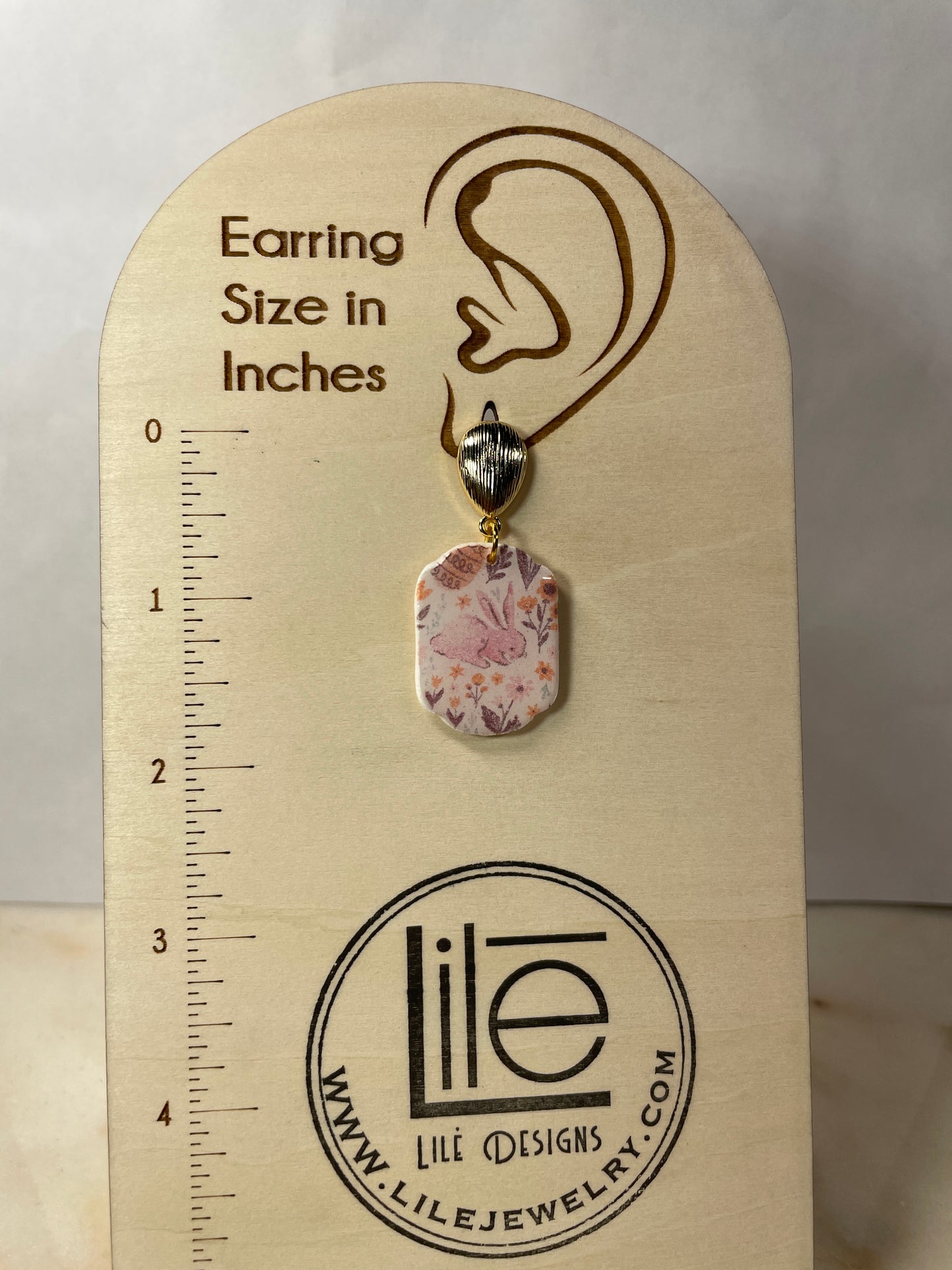 Bunny pattern dangles