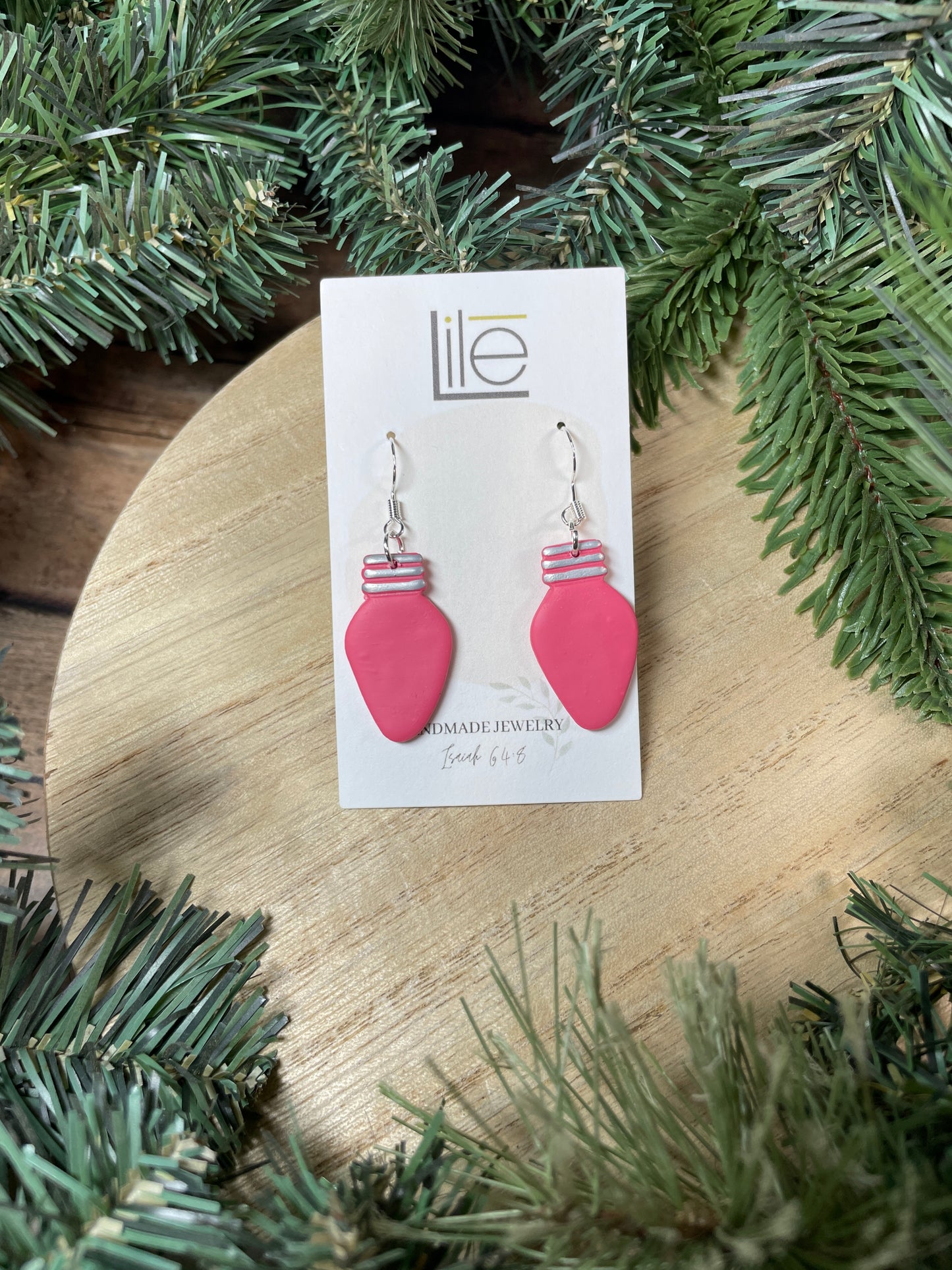 Retro Christmas light dangles