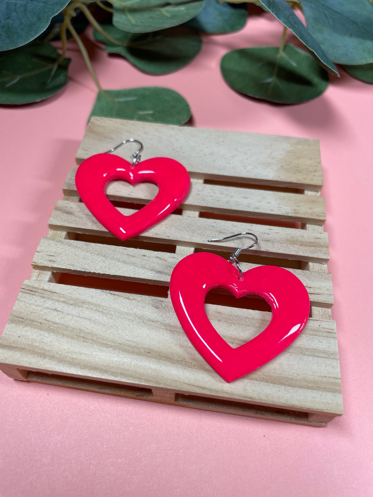 Heart dangles