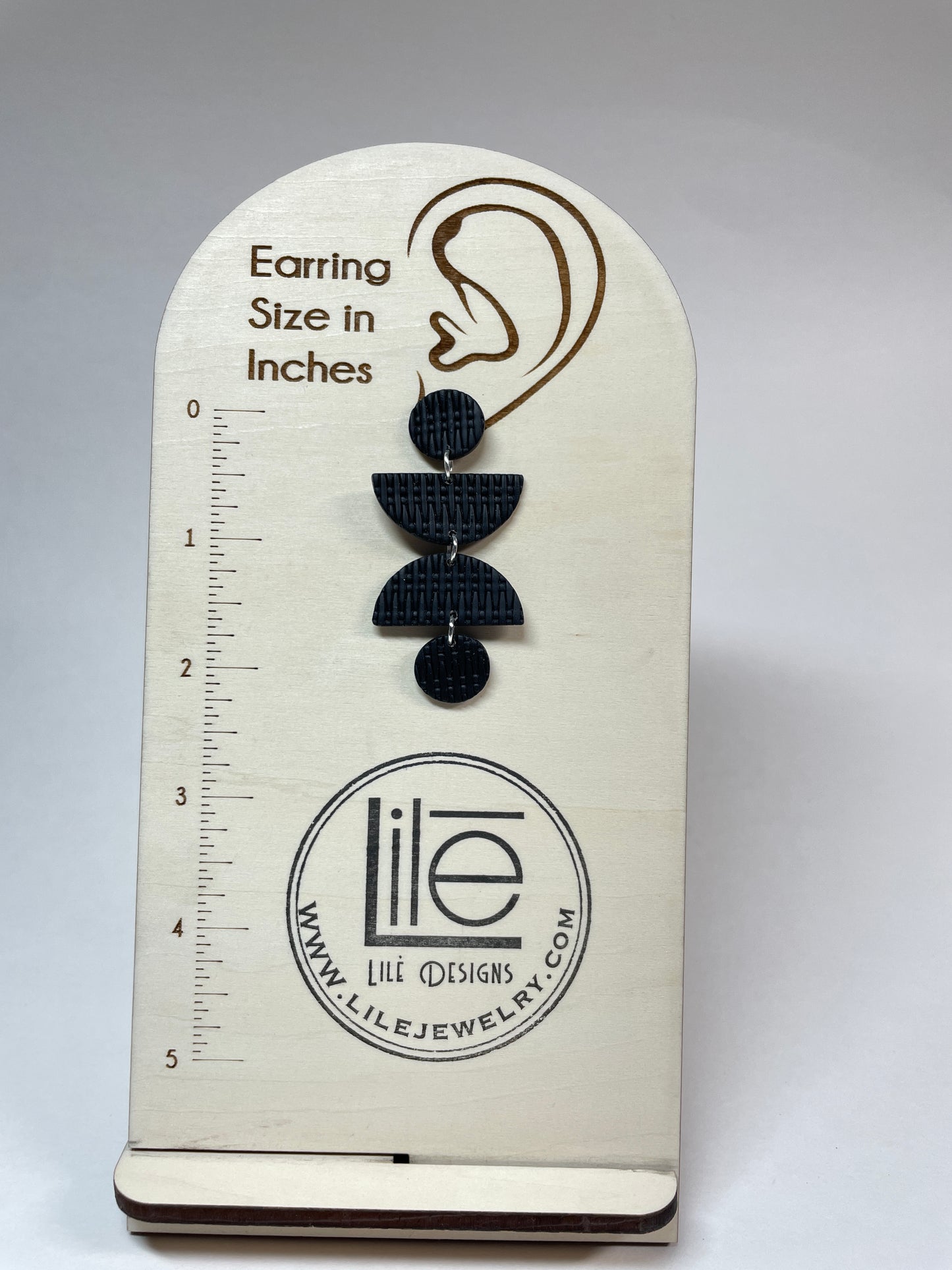 Rattan Abstract dangles