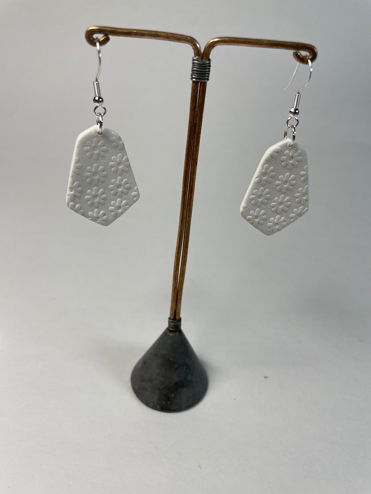 White spring flower dangles