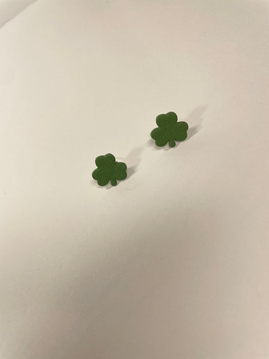 Shamrock studs