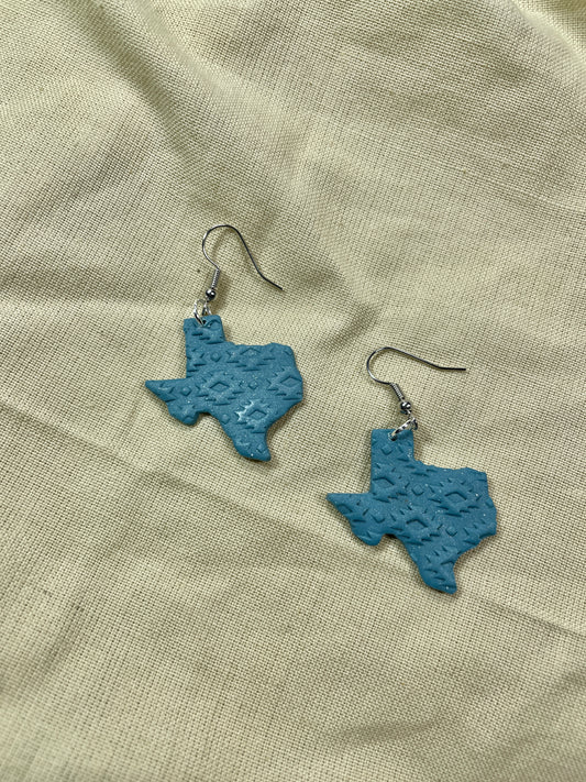 Turquoise Aztec Texas dangles