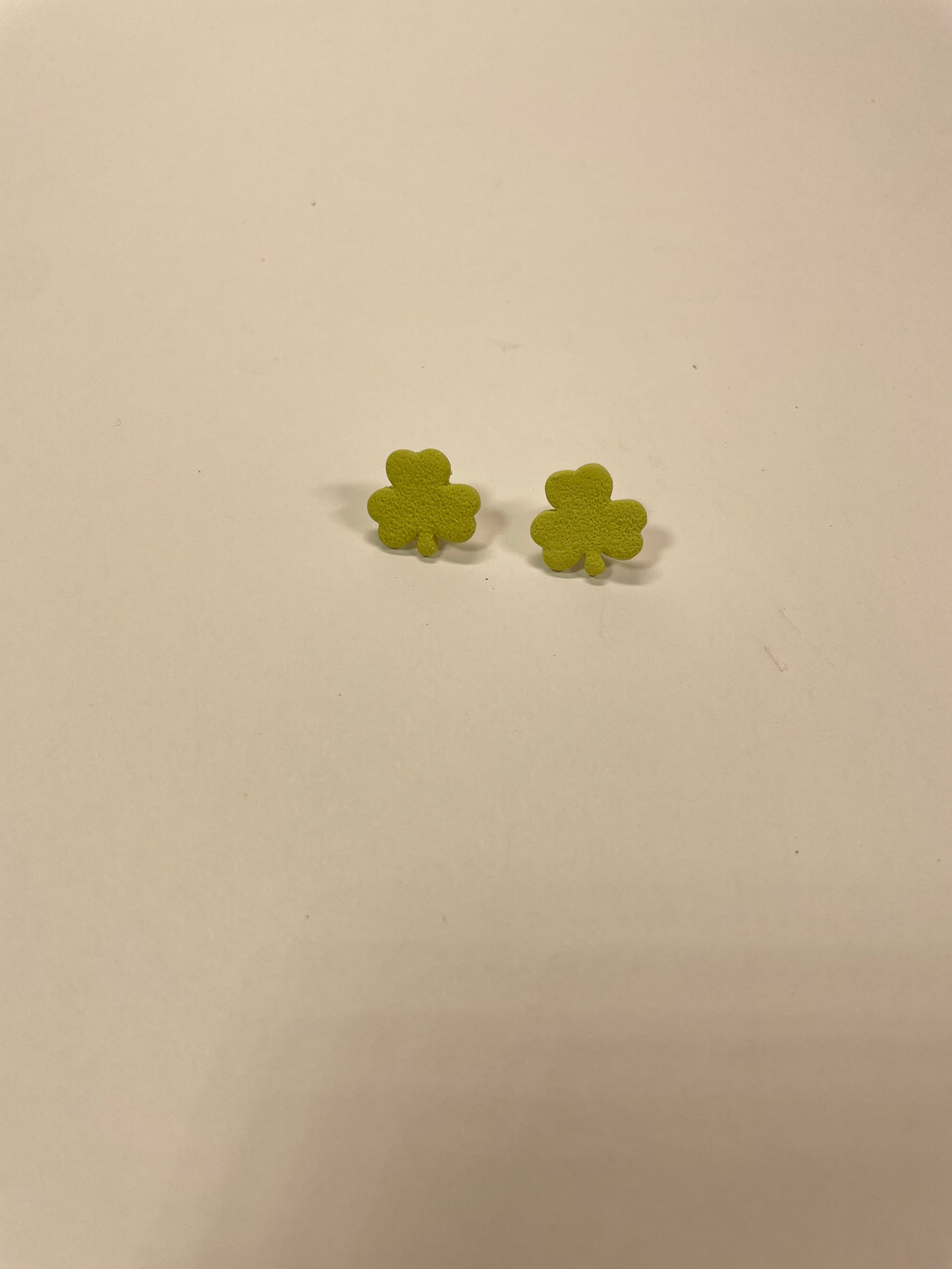 Shamrock studs