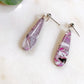 Faux Marble Drop Earrings