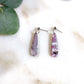 Faux Marble Drop Earrings