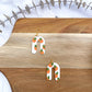 Horseshoe Dangles with Oranges